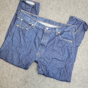 Levis 501 Jeans Mens 38X29 Original Fit Americana Button Fly Work Wear Cowboy